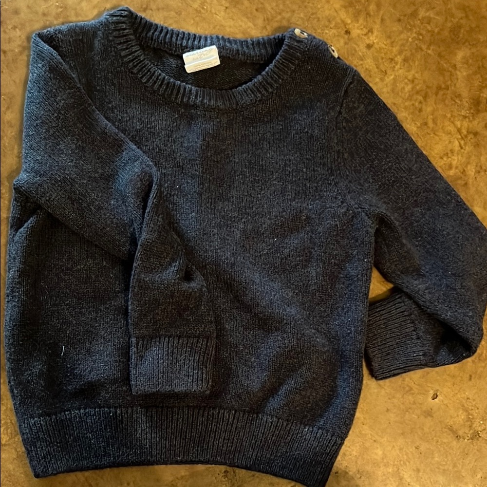 Starting Out Navy Blue Kids Sweater